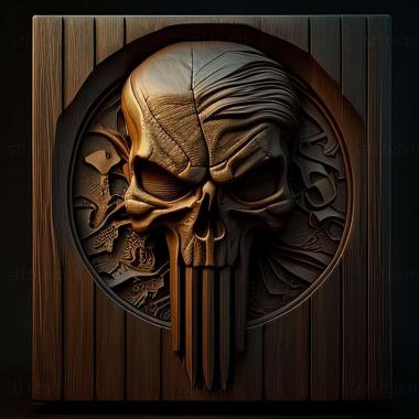 3D model The Punisher No Mercy game (STL)